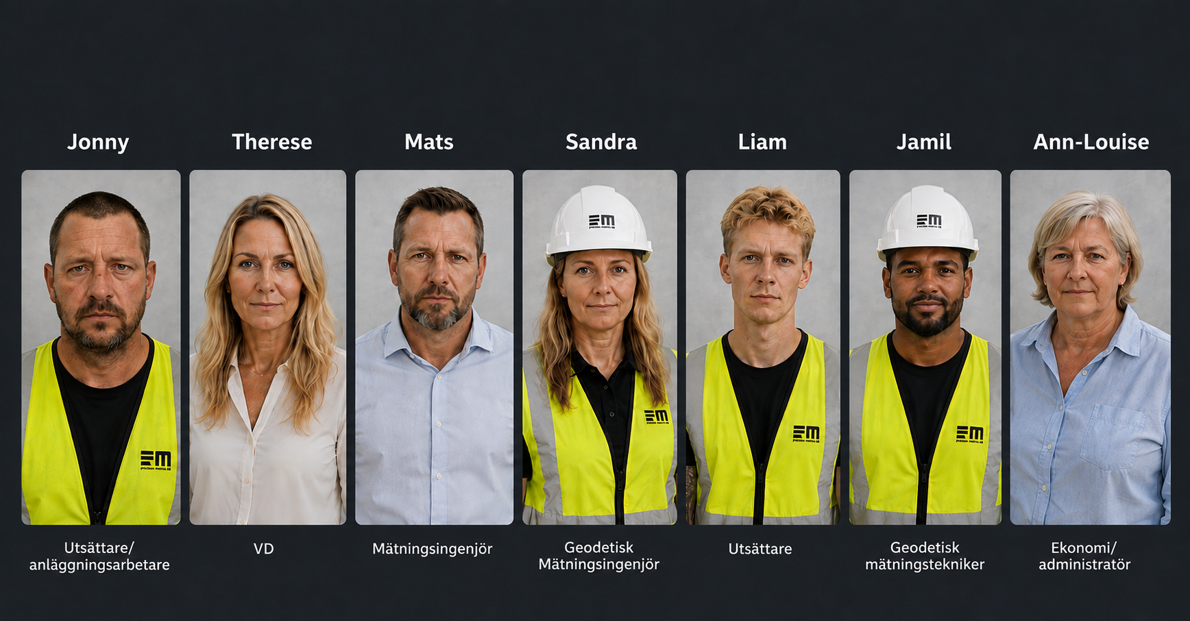 Medarbetare på Precision Metrics